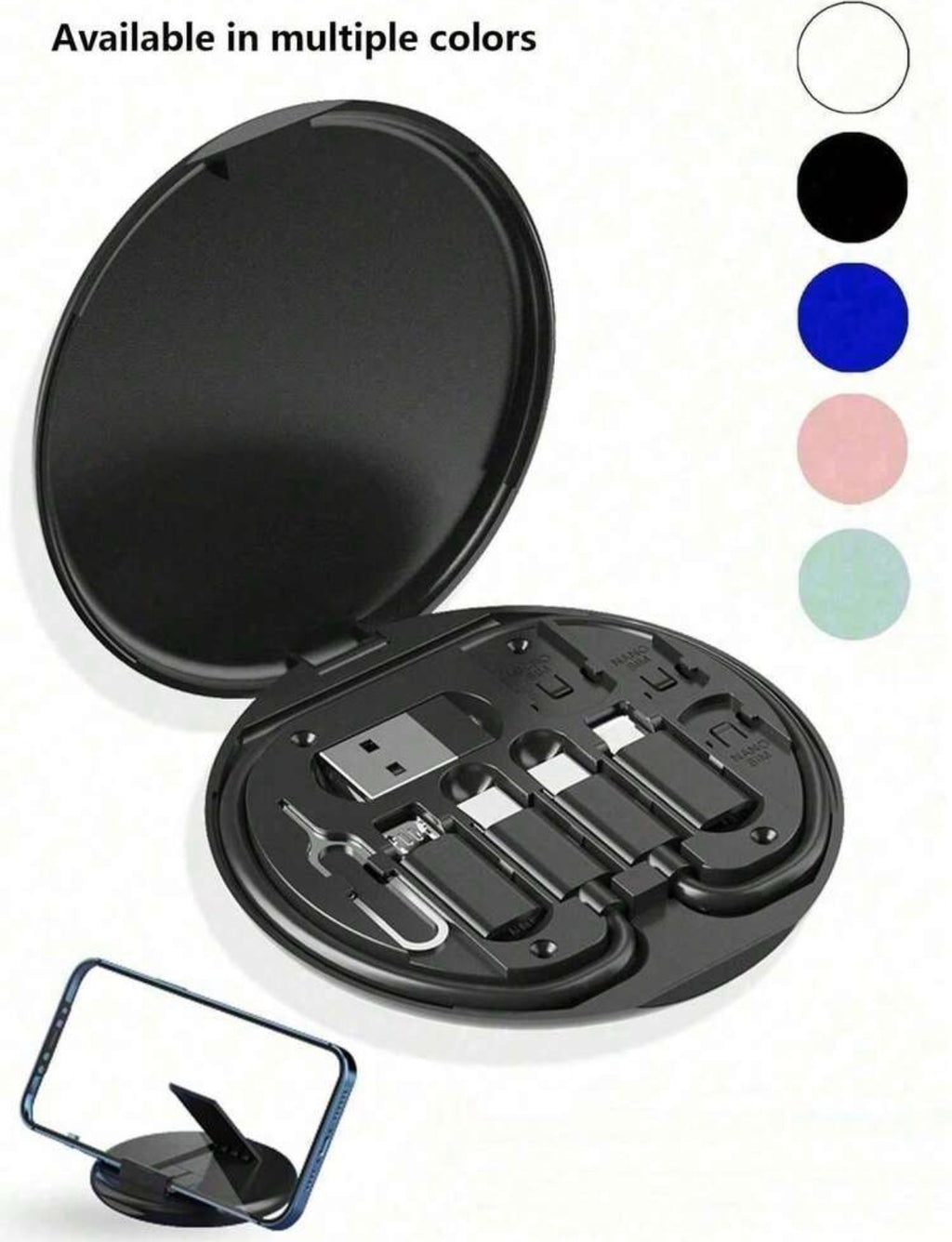 Multi USB Charging Adapter Cable Kit